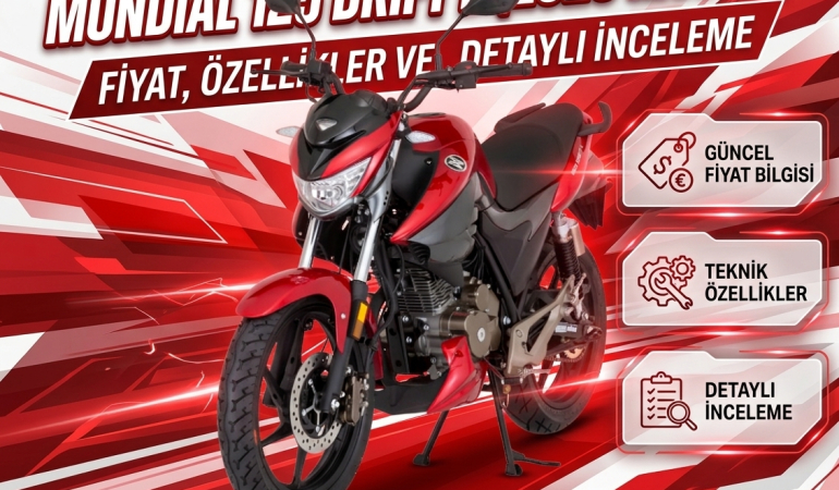 Mondial 125 Drift L 2026: Fiyat, Özellikler ve İnceleme