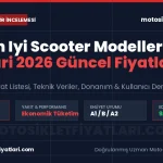 2026 En Iyi Scooter Modelleri Ve Fiyatlari Güncel , ve