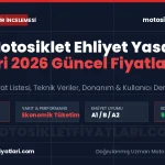 2026 Motosiklet Ehliyet Yasasi Ve Siniflari Güncel