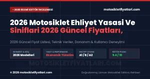 2026 Motosiklet Ehliyet Yasasi Ve Siniflari Güncel