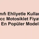 B Sınıfı Ehliyetle Kullanılan 125cc Motosiklet Fiyatları ve En Popüler Modeller