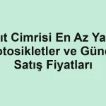 Yakıt Cimrisi En Az Yakan Motosikletler ve Güncel Satış Fiyatları